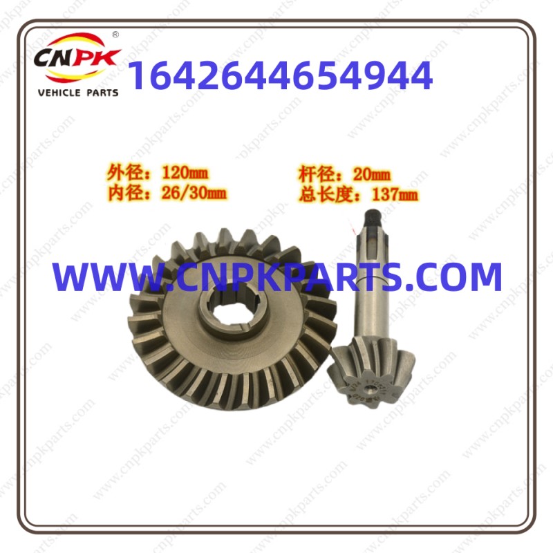 Tricycle crown wheel pinion