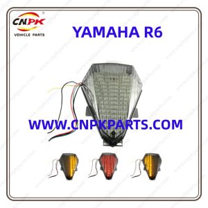 Introducing the CNPK High-Quality and Reliable Motorcycle Taillight for the Yamaha R6 (2008-2015). This taillight is designed to provide enhanced visibility and safety for your motorcycle. Equipped with LED technology, it offers a brighter and more energy-efficient lighting solution compared to traditional taillights. What sets this taillight apart is its integrated turn signal function. With this feature, you no longer need to worry about installing separate turn signal lights on your motorcycle. The integrated turn signals seamlessly blend with the taillight, giving your bike a sleek and streamlined appearance. The CNPK Motorcycle Taillight is designed specifically for the Yamaha R6 models from 2008 to 2015, ensuring a perfect fit and easy installation. It is crafted with high-quality materials and built to withstand the rigors of daily use, providing long-lasting performance. Not only does this taillight improve safety on the road by increasing your visibility to other motorists, but it also adds a stylish touch to your Yamaha R6. The modern design and LED technology give your motorcycle a modern and eye-catching look. When it comes to quality and reliability, CNPK is a trusted brand in the motorcycle industry. Their products undergo rigorous testing to ensure they meet the highest standards, giving you peace of mind knowing that you are investing in a top-notch taillight. Upgrade your Yamaha R6 with the CNPK High-Quality and Reliable Motorcycle Taillight with Integrated Turn Signal. Enhance your safety, improve your visibility, and give your bike a sleek and modern appearance.