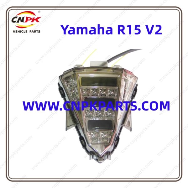 Cnpk High-Quality And Reliable MOTORCYCLE TAILLIGHT Yamaha R15 V2 is designed to provide enhanced visibility and safety for your motorcycle.