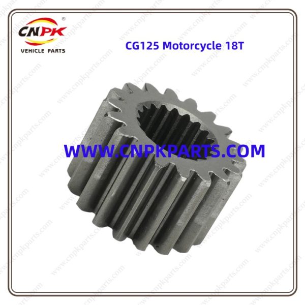 CG125 Motorcycle 18T Clutch Primary Drive Gear