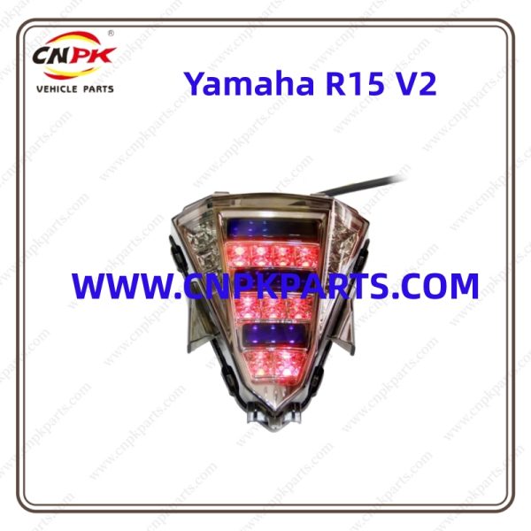 Cnpk High-Quality And Reliable MOTORCYCLE TAILLIGHT Yamaha R15 V2 is designed to provide enhanced visibility and safety for your motorcycle.