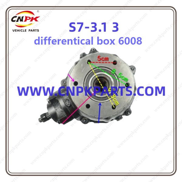 tricycle differential box 6008