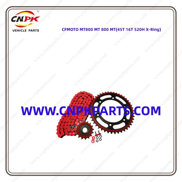 Chain Sprocket Kit CFMOTO MT800 MT 800 MT(45T 16T 520H X-Ring)