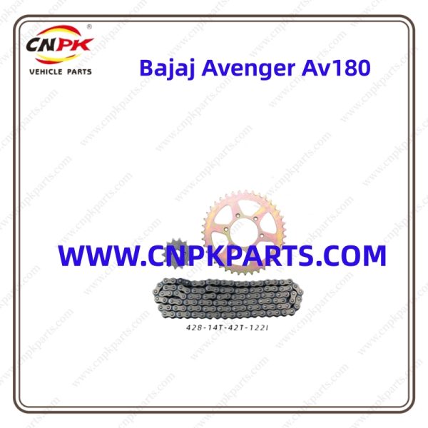 Wheel Chain Sprocket Kit Bajaj Avenger Av180e