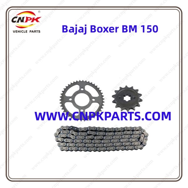 Wheel Chain Sprocket Kit Bajaj Boxer Bm 150