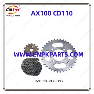 wheel sprocket kit AX100