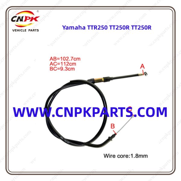 Cnpk High Quality And Performance Yamaha Motorcycle Clutch Cable Yamaha TTR250 TT250R TT250R Have Meticulously Crafted Our Clutch Cables With The Highest-Quality Materials And Precision Engineering To Ensure Maximum Durability And Longevity.
