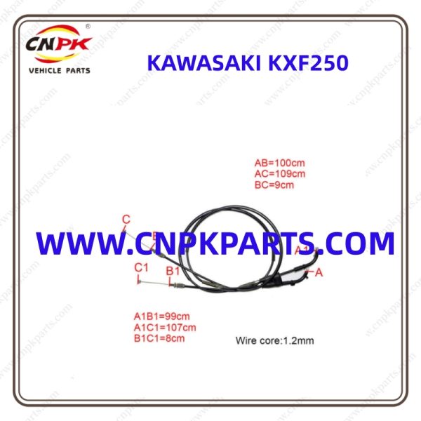 Cnpk High Durability And Reliability Kawasaki Kxf250 2010-2016 Kxf450 2012-2015 Throttle Cable Kxf250 Kxf450 Is Well-Known Among Kawasaki Motorcycle Enthusiasts For Its Exceptional Reliability, Durability And Performance.