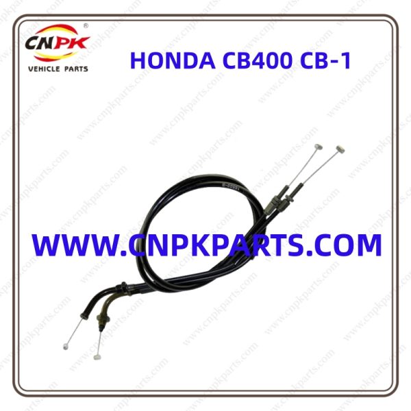 Cnpk High Durability And Reliability Honda Motorcycle Throttle Cable Honda Cb400 Top-Grade Materials And Advanced Manufacturing Techniques To Ensure That Our Throttle Cables Meet And Exceed The Expectations Of Honda Riders.