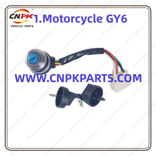 Cnpk Highly Durable And Long-Lasting Kymco Motorcycle GY6 Ignition Starting Switch Lock set for Scooter Is Designed To Meet The Needs Of Motorcycle Enthusiasts Who Demand Nothing But The Best For Suzuki Motorcycle
