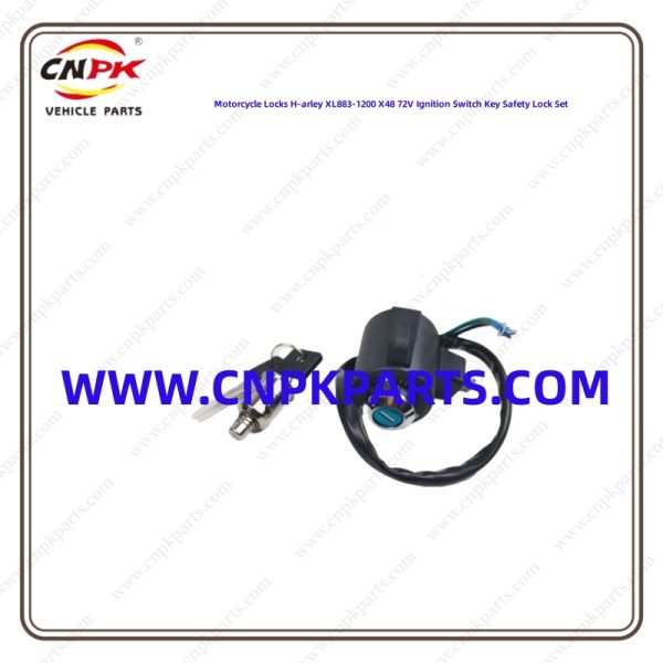 Cnpk High-Quality And Reliable Performance Harley Motorcycle Lock Kit XL883-1200 X48 72V Ignition Switch Key Safety Lock Is Well Known For Its Exceptional Performance, Reliability, And Durability