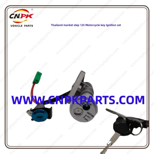 Cnpk High-Quality And Reliable Performance Thailand Market Step 125 Motorcycle Key Ignition Set Is Suitable For Taiiland Motorcycle Parts Market For Its Exceptional Performance, Reliability, And Durability