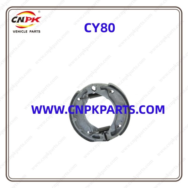 CNPK High-Quality CY80 Brake Shoe, the perfect solution for superior braking performance on your CY80 motorcycle