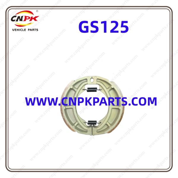CNPK High-Quality Brake Shoe, designed for the GS125 motorcycle model