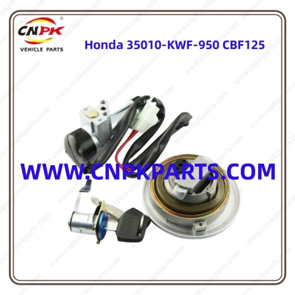 Cnpk High-Quality And Reliable Performance Motorcycle Ignition Switch Honda 35010-Kwf-950 Cbf125 Is Guaranteeing Maximum Durability And Longevity For Honda Motorcycle Enthusiasts.