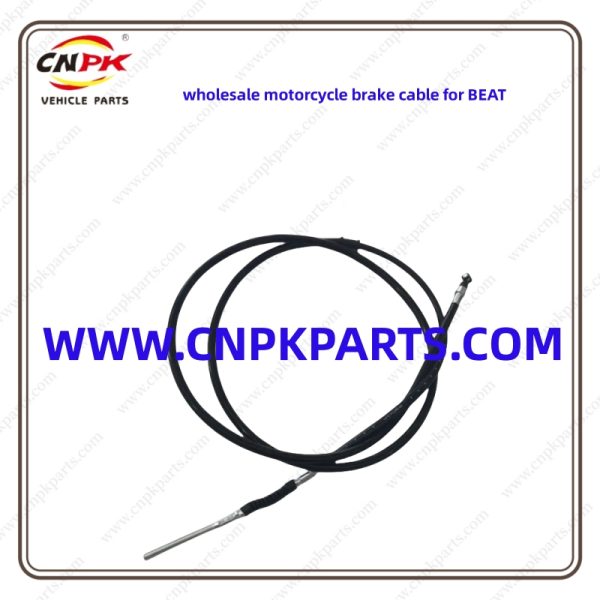 Cnpk High Durability And Reliability Wholesale Motorcycle Brake Cable Beat Built With Top-Quality Materials And Precision Engineering To Ensure Maximum Durability And Longevity For Motorcycle Beat Owners