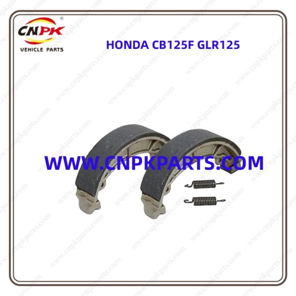 CNPK High-Quality HONDA CB125F GLR125 Motorcycle Brake Shoe