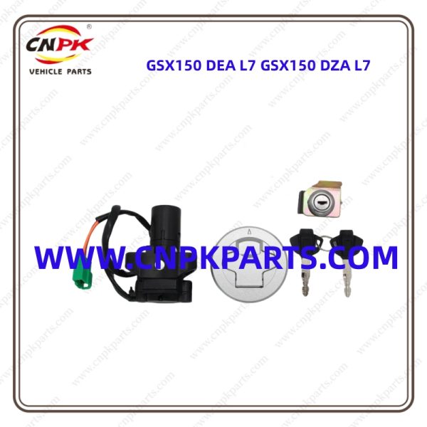 Cnpk High-Quality And Reliable Performance Suzuki Motorcycle Lock Kit Gsx150 Dea L7 Gsx150 Dza L7 37000-34840-000 Gixxer155 Can Withstand The Demands Of Regular Use And Exposure To Various Environmental Conditions.