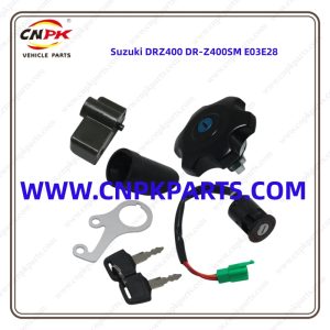 Cnpk High-Quality And Reliable Performance Suzuki Motorcycle Lock Kit Drz400 Dr-Z400sm E03e28 37101-29811 37101-29812 Is Built With Top-Quality Materials And Precision Engineering To Ensure Maximum Durability And Longevity For Suzuki Motorcycle Owners