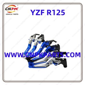 Cnpk Highly Durable And Long-Lasting CNC motorcycle foldable extendable adjustable brake clutch lever for Yamaha YZF R125 Guaranteeing Maximum Durability And Longevity For Yamaha Motorcycle Enthusiasts.