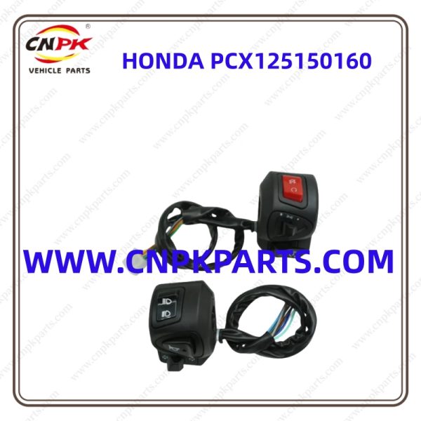 Cnpk High Quality Materials And Performance On OFF Button Motorcycle Accessories Handlebar Handle Switch HONDA PCX125 150 160 Provide Maximum Durability And Longevity, Catering To The Needs Of Honda Motorcycle Enthusiasts In Peru Countries.