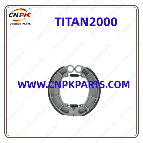 CNPK High-Quality TITAN2000 Motorcycle Brake Shoe