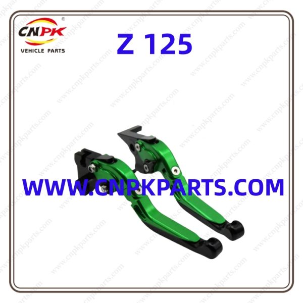 Cnpk Highly Durable And Long-Lasting Kawasaki Motorcycle Brake Clutch Levers Z125 Guaranteeing Maximum Durability And Longevity For Yamaha Motorcycle Enthusiasts.