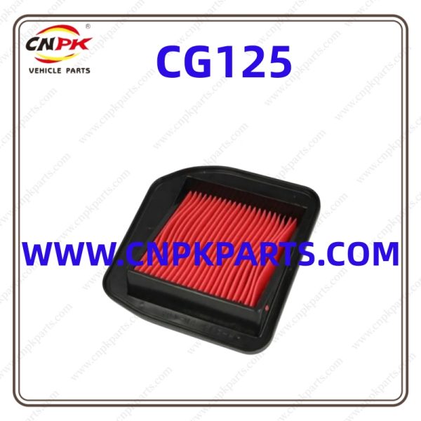 Cnpk High Material And Special Designed Honda Motorcycle Air Filter Honda CG125 Advanced Design And Material Composition