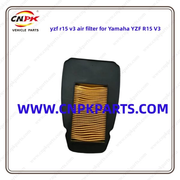 Cnpk High Quality And Performance Motorcycle Air Filter Element Yamaha YZF R15 V3 advanced design and material composition of air fitler help minimize noise and more long life providing you.