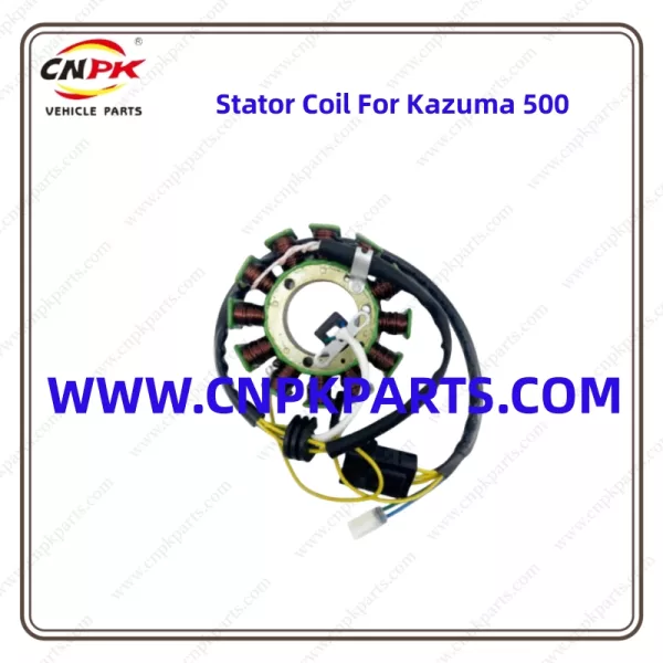 Capsheaf Durable And High Performance Atv Accessories Stator Coil For Kazuma Manufactured Using High-Quality Materials, The Magneto Coil Provides A Consistent And Reliable Electrical Charge