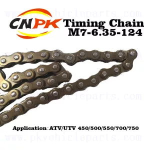 Capsheaf Durable And High Performance Atv Accessories Timing Chain M7-6.35-124 is designed specifically for ATV enthusiasts who demand optimal maximum strength and longevity