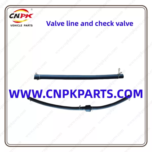 Gasoline Generator Spare Parts Oil Pipe And Single Way Valve