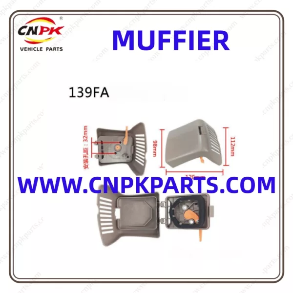 DMTD Gasoline Generator Spare Parts Muffler Is Well-Known Among Zongshen Generator Enthusiasts For Its Exceptional Reliability, Durability And Performance.