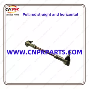 Pull rod straight and horizontal