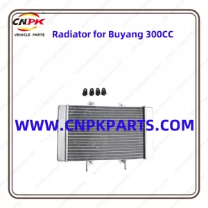 Capsheaf Manufactured Radiator For Buyang 300cc Designed To Keep Your Buyang 300 Atv Running Cool And Efficient No Matter The Terrain