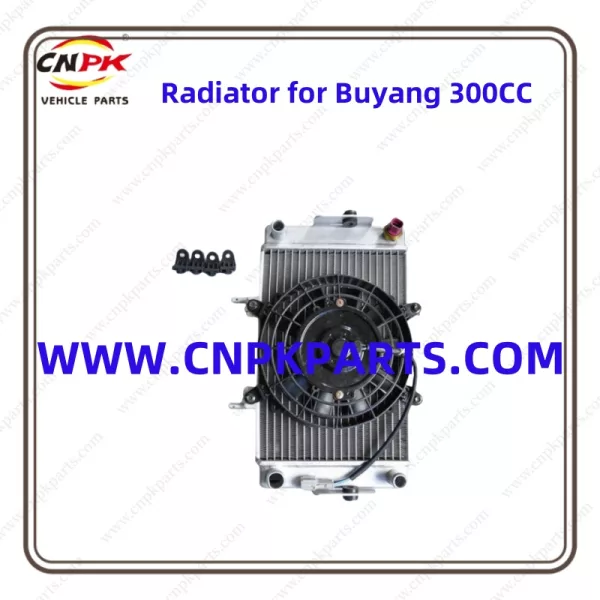 Water Radiator With Fans Linhai Hytrack 260cc