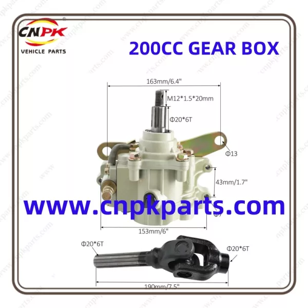 200cc Tricycle Reverse Gear Box