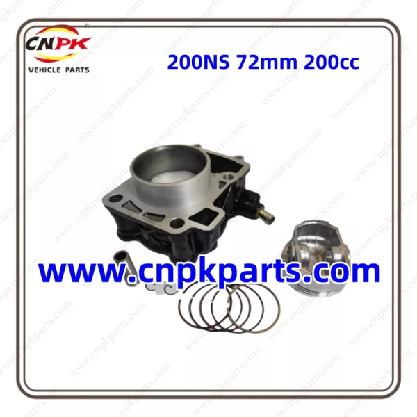 Cylinder block piston ring kits 200NS 72mm 200cc