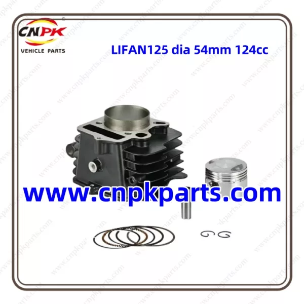 cylinder LIFAN125 dia 54mm 124cc kits