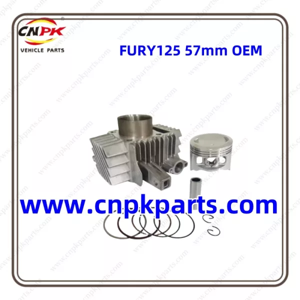 cylinder FURY125 57mm block piston ring kits