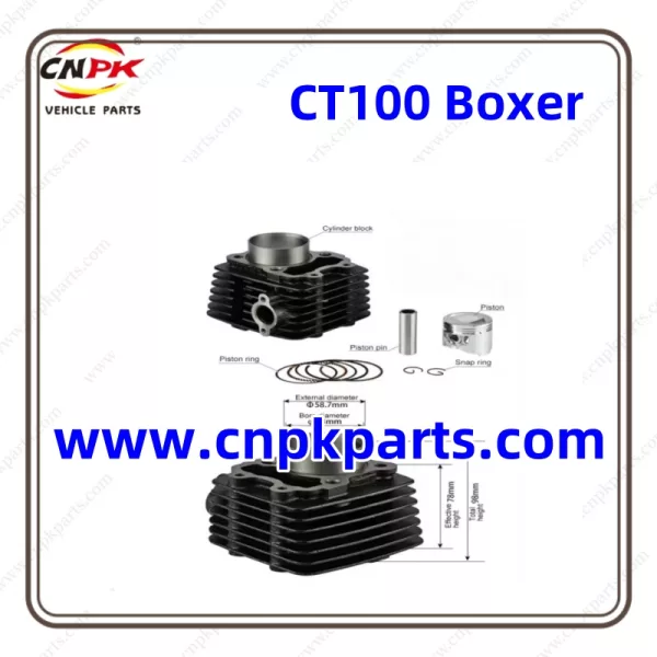 Cylinder CT100 Boxer 53mm Block Kits