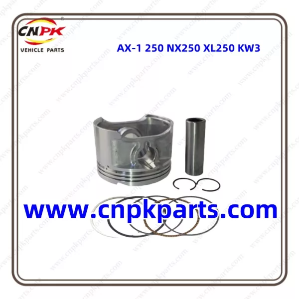 Piston Rings AX-1 250 NX250 XL250 KW3 Kit