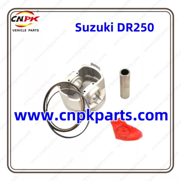 250CC motorcycle pistons and piston rings Suzuki DR250 kits