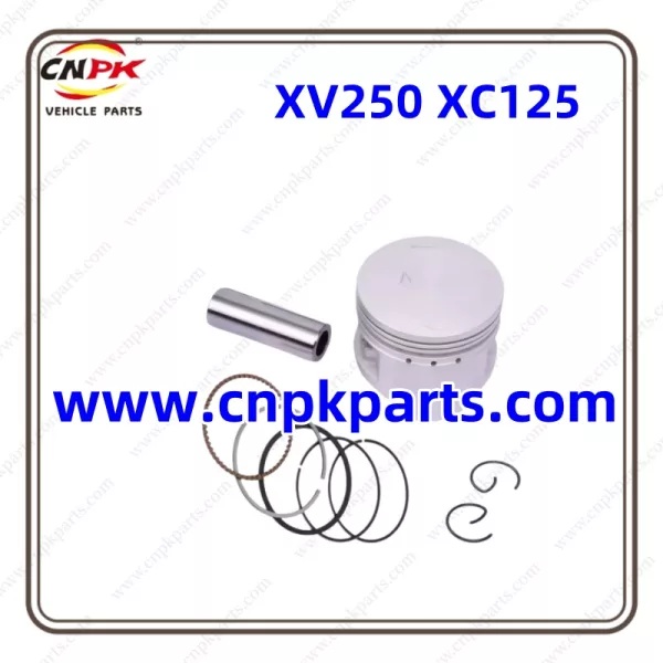 Motorcycle XV250 XC125 Piston Ring Set